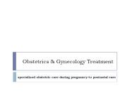 Obstetrics & Gynecology Treatment