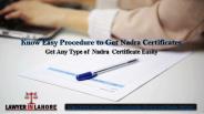 Easy Procedure to Get Nadra Certificates