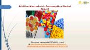 Additive Masterbatch Consumption Market Report