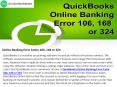 How to fix QuickBooks Banking Error 106, 168 or 324 PowerPoint PPT Presentation