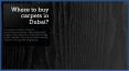 Where to buy carpets in Dubai