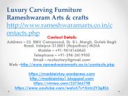 Luxury Carving Furniture Rameshwaram Arts & crafts