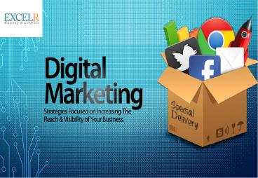 Excelr digital marketing certification training program