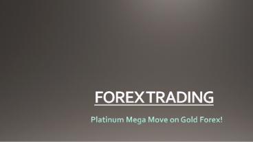 What does it take to be a Financial Trader | Platinum Trading Institute