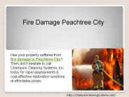 Fire Damage Peachtree City