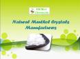 Natural Menthol Crystals Manufacturers (13)