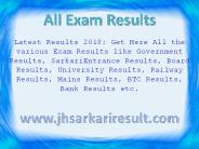 All exam result