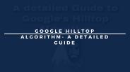Introduction Google Hilltop Algorithm