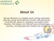 Vet Prescriptions | Murrays Pharmacy