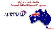 Migrate to Australia  - General Skilled Migrant Program