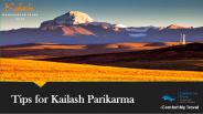Tips for Kailash Parikarma