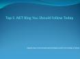 Top 5 .NET Blog You Should Follow Today PowerPoint PPT Presentation