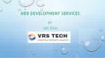 Find Web Design & Development Company in Dubai, UAE | VRS Tech PowerPoint PPT Presentation