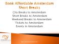 Book Affordable AmsterdamShort Breaks PowerPoint PPT Presentation