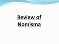 Review of Nomisma PowerPoint PPT Presentation