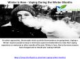 Winter Is Here - Vaping During the Winter Months PowerPoint PPT Presentation