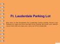 Port Lauderdale Parking PowerPoint PPT Presentation