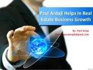 #Paul Ardaji Helps In Real Estate Business Growth