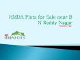 HMDA Plots for sale near B N Reddy Nagar