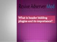 What is header bidding plugins and its techniques? PowerPoint PPT Presentation