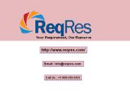ReqRes- Prestigious Recruitment Staffing Outsourcing