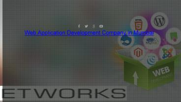 Web Application Development Company in Mumbai