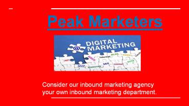 Inbound Marketing Agency San Diego