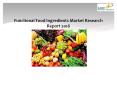Functional Food Ingredients Market Research Report 2018 PowerPoint PPT Presentation