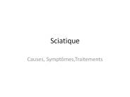 Qu'est-ce que la sciatique?
