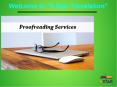 Hire Experts For Professional Proofreading Services PowerPoint PPT Presentation