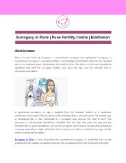 Surrogacy in Pune | Pune Fertility Centre | ElaWoman