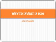 ICO Trading | Crypto Market Cap