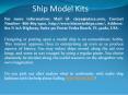 Ship Model Kits PowerPoint PPT Presentation