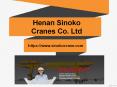 China Crane Manufacturer PowerPoint PPT Presentation
