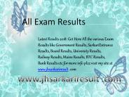 All Exam Results