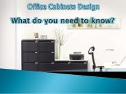 Office Cabinets Design – What do you need to know?