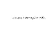 Customized Weekend Getaway Tour Packages & Best Holiday Deals – ShubhTTC