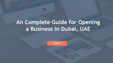 Guide for Opening a Business in Dubai