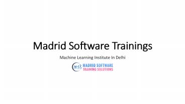 Machine Learning-The Next Big Thing in Technology!