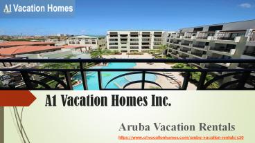 Aruba Vacation Rentals