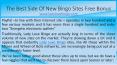 The Best Side Of New Bingo Sites Free Bonus PowerPoint PPT Presentation