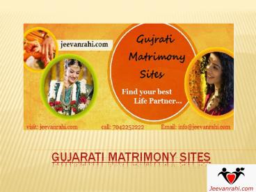 best gujarati matrimony sites