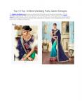 Top 10 Top 10 Best Wedding Party Saree Designs PowerPoint PPT Presentation