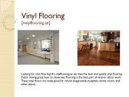 Vinyl Flooring