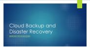 Cloud Backup