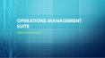 Operations Management suite PowerPoint PPT Presentation