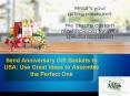 Send Anniversary Gift Baskets to USA: Use Great Ideas to Assemble the Perfect One PowerPoint PPT Presentation