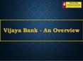 Vijaya Bank - An Overview PowerPoint PPT Presentation