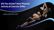 did you know how physical activity exercise differ (1)
