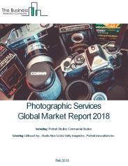 Photographic Services Global Market Report 2018